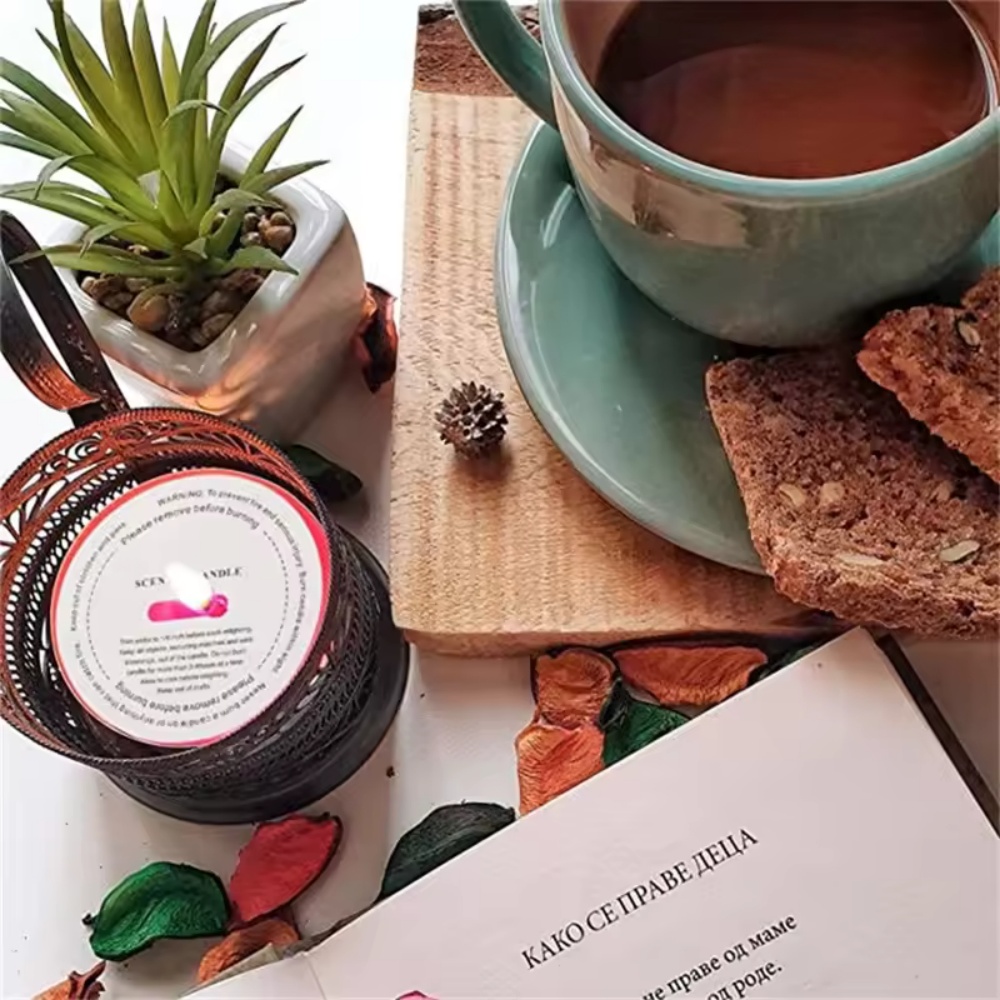 10/50 Adet Mum Kabı Etiketleri - Candle Making Glass Jars incelemesi ve fiyatı