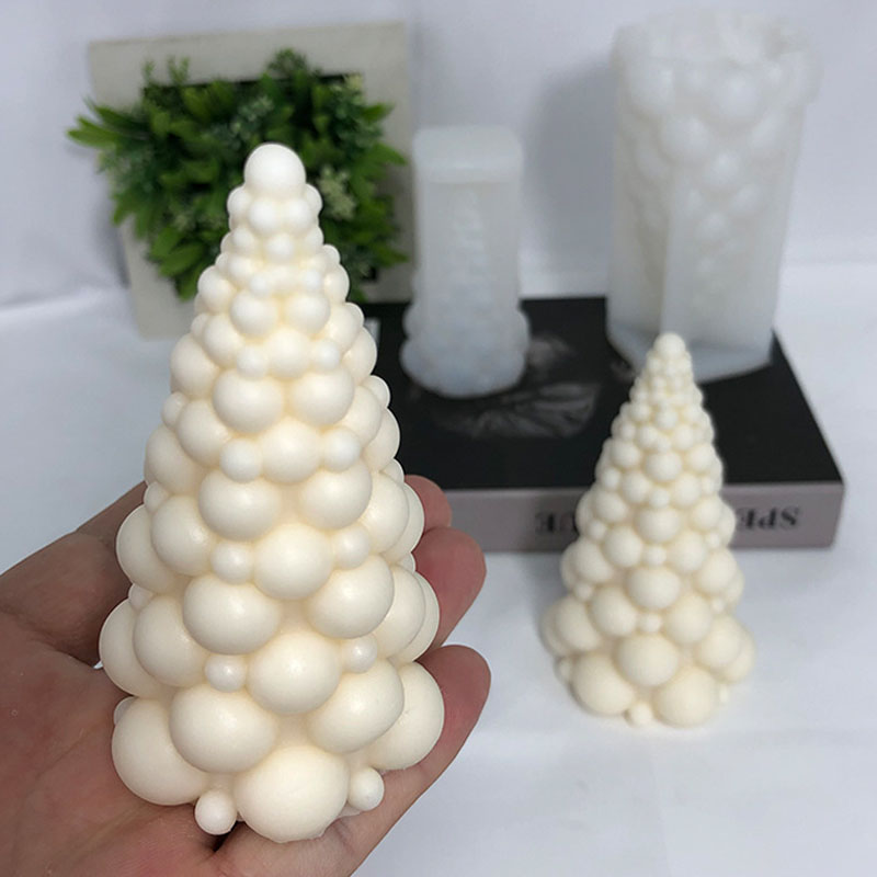 3D kabarcık noel ağacı silikon - Candle Making Kit incelemesi ve fiyatı