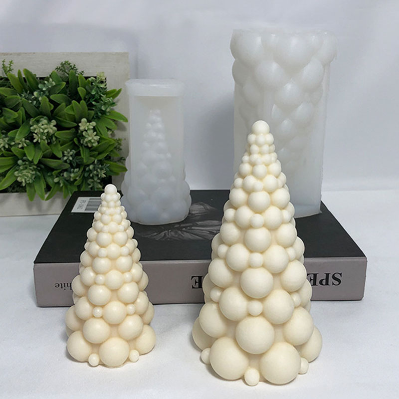 3D kabarcık noel ağacı silikon - Candle Making Kit incelemesi ve fiyatı