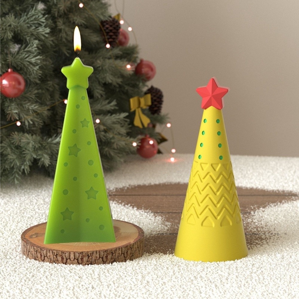 Yeni Silikon Noel Koni Mum Kal - Candle Making Kit Xmas incelemesi ve fiyatı