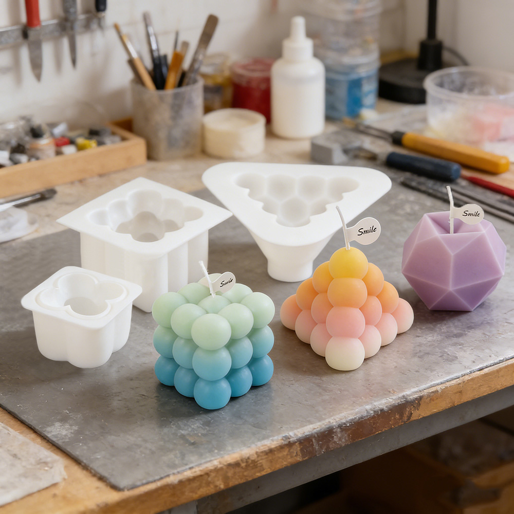 3D Kabarcık Küp Silikon Mum Ka - Candle Making Kit incelemesi ve fiyatı