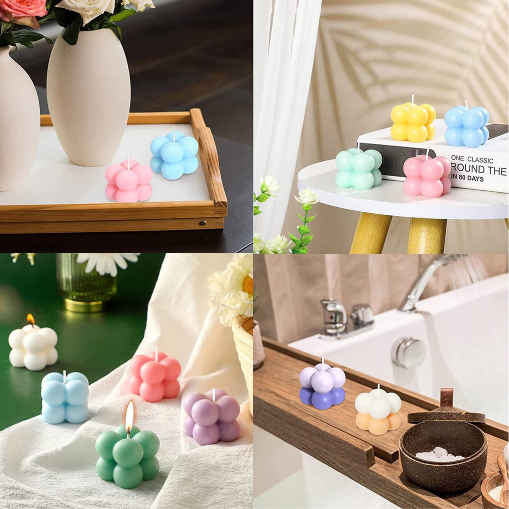 3D Kabarcık Küp Silikon Mum Ka - Candle Making Kit incelemesi ve fiyatı