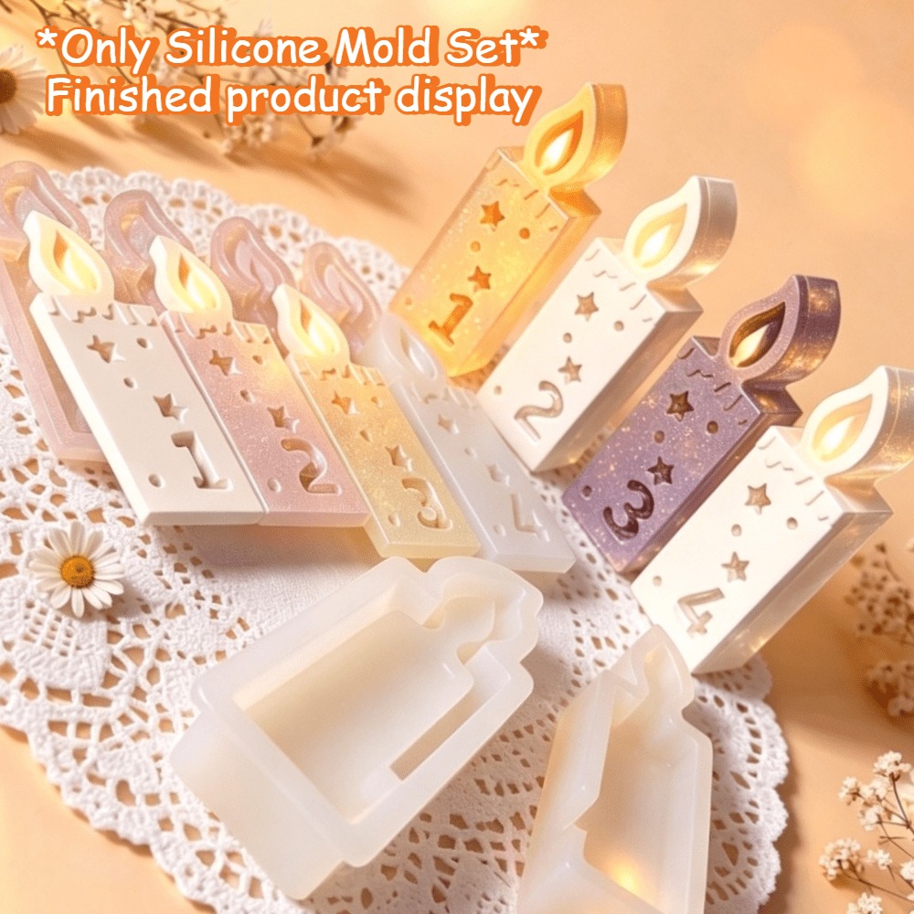 Silikon Rakam Mum Kalıbı Seti, - Candle Making Kit Xmas incelemesi ve fiyatı